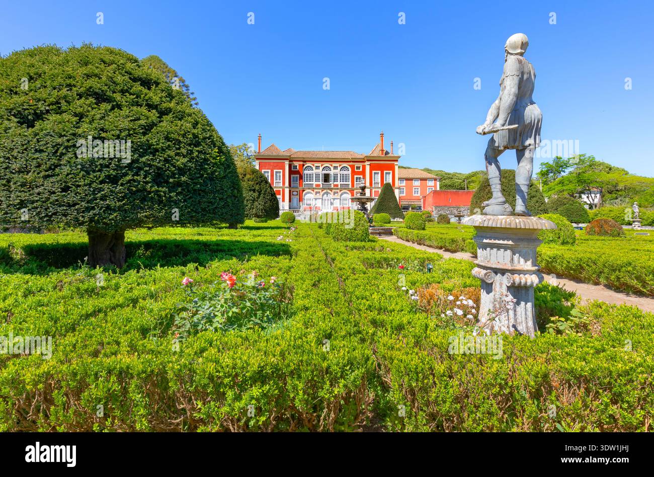 Palais du Marquis de Fronteira, Lisbonne, Portugal Banque D'Images