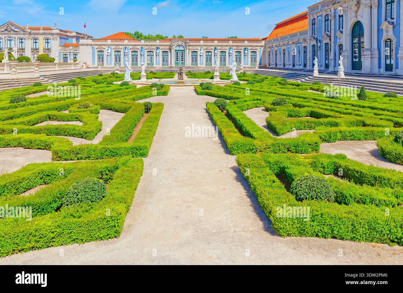 Palais National de Queluz, Queluz, Lisbonne, Portugal Banque D'Images
