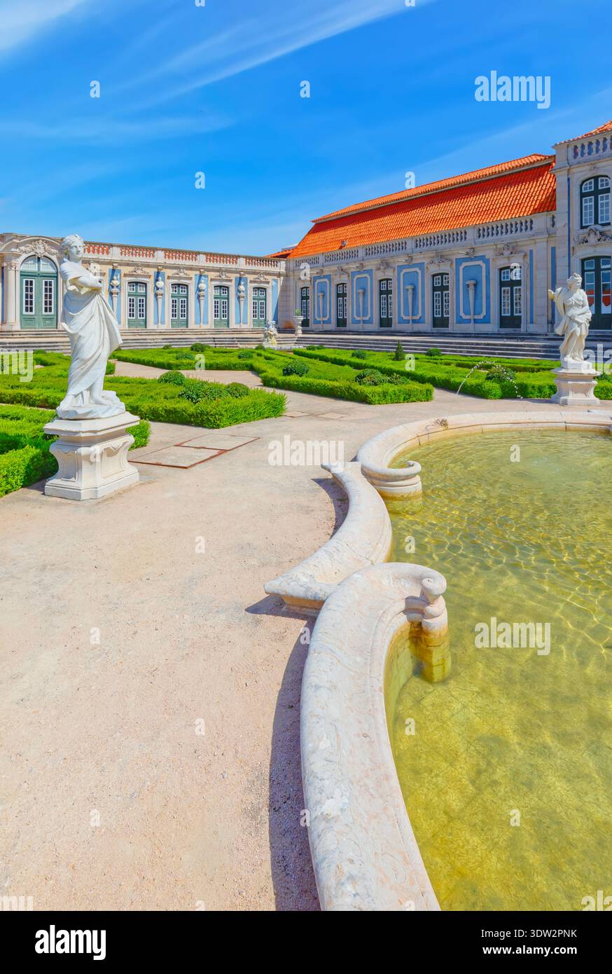 Palais National de Queluz, Queluz, Lisbonne, Portugal Banque D'Images