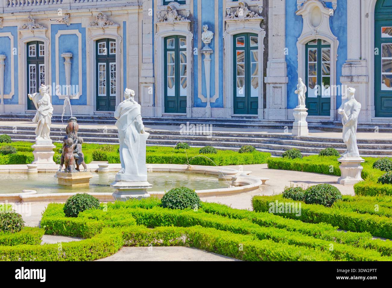 Palais National de Queluz, Queluz, Lisbonne, Portugal Banque D'Images