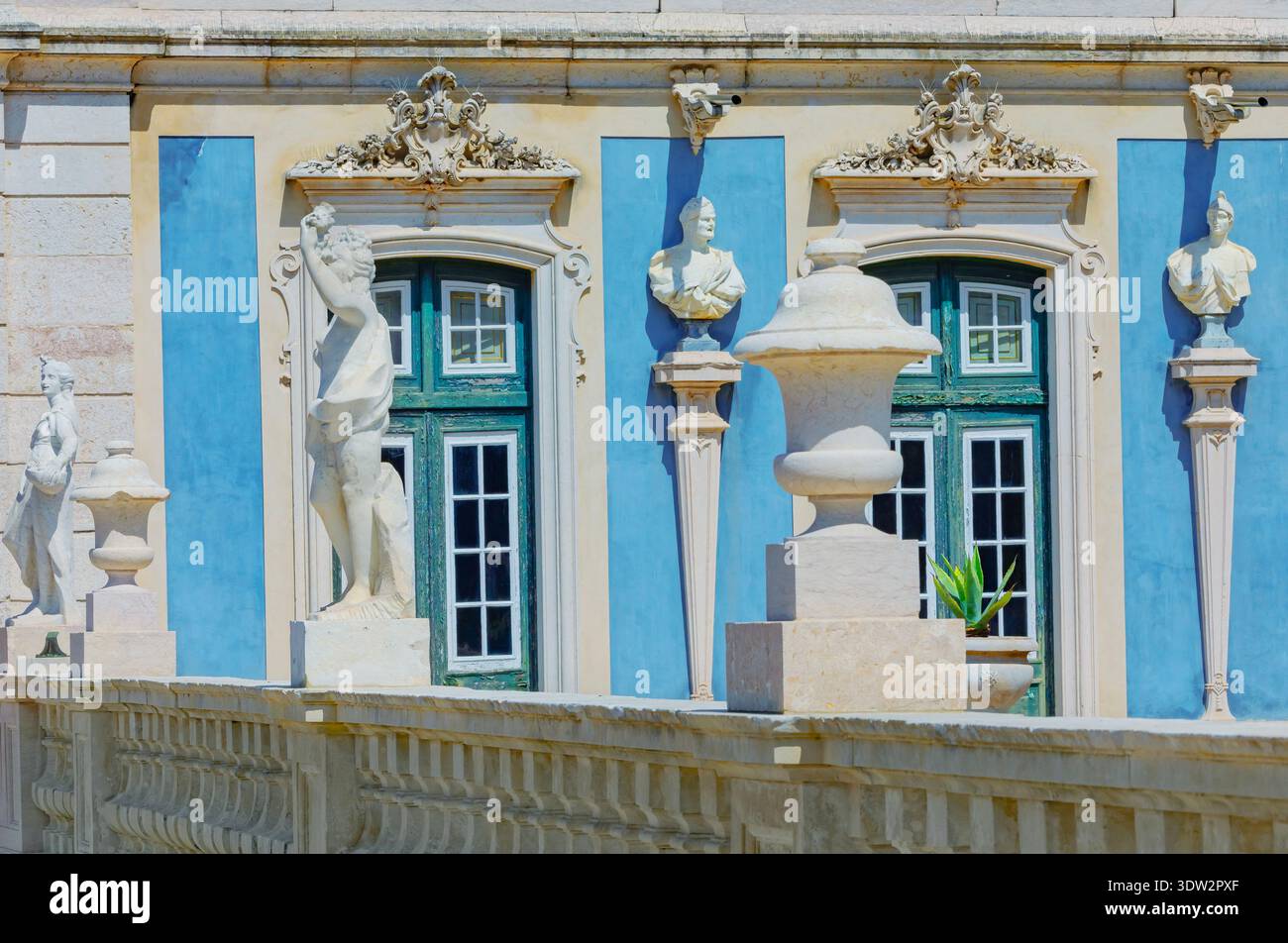 Palais National de Queluz, Queluz, Lisbonne, Portugal Banque D'Images