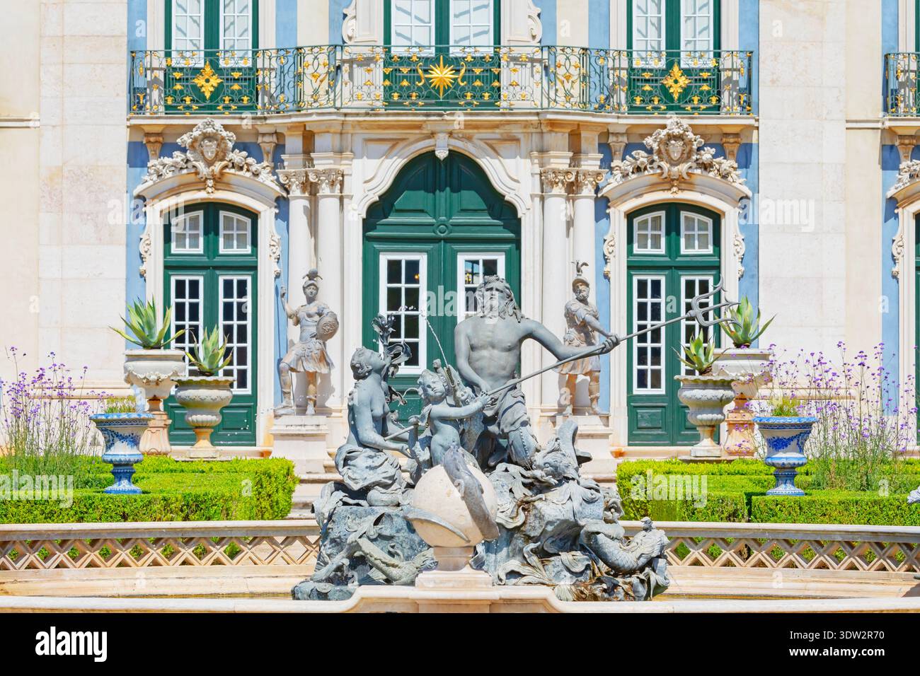Palais National de Queluz, Queluz, Lisbonne, Portugal Banque D'Images