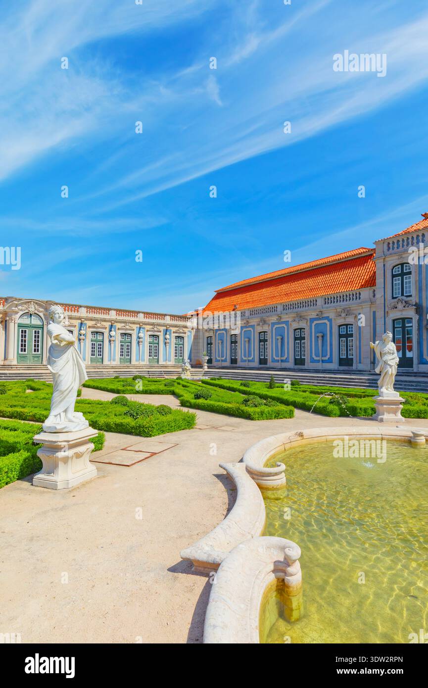 Palais National de Queluz, Queluz, Lisbonne, Portugal Banque D'Images
