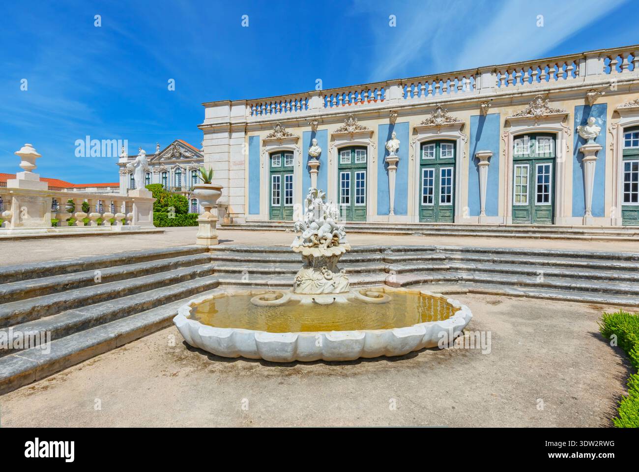 Palais National de Queluz, Queluz, Lisbonne, Portugal Banque D'Images