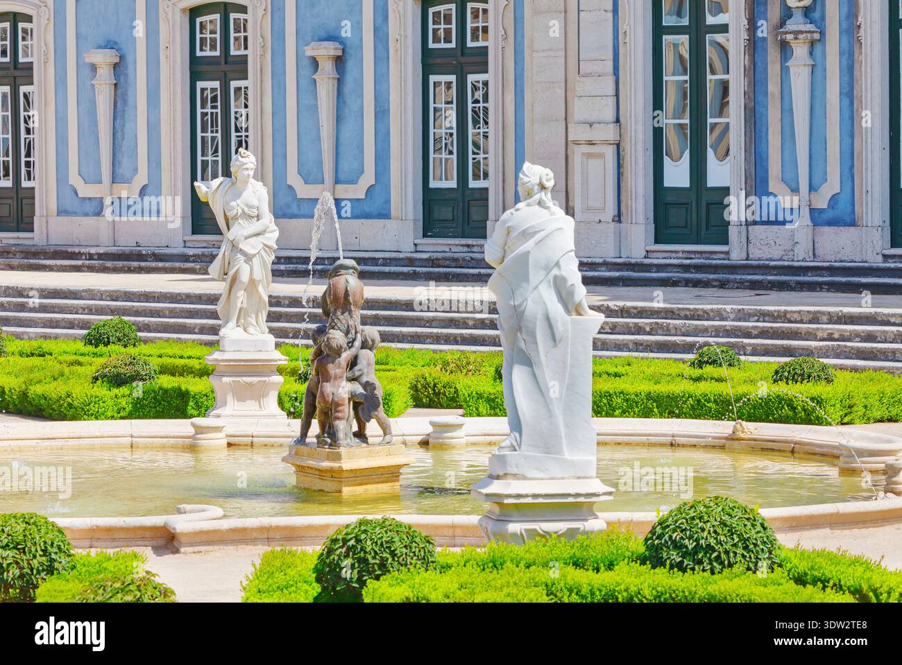 Palais National de Queluz, Queluz, Lisbonne, Portugal Banque D'Images