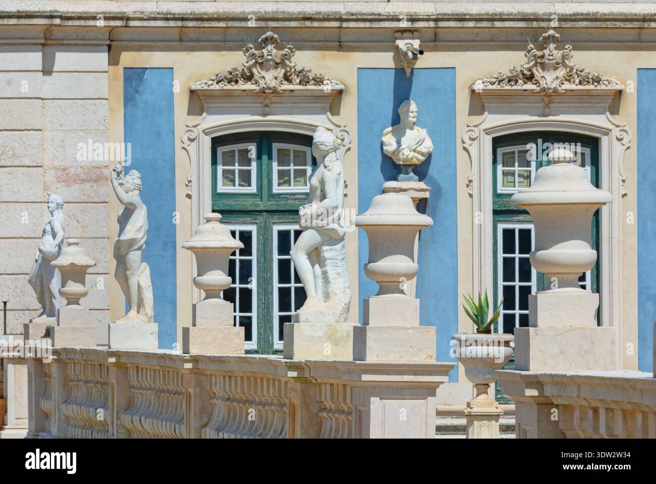 Palais National de Queluz, Queluz, Lisbonne, Portugal Banque D'Images