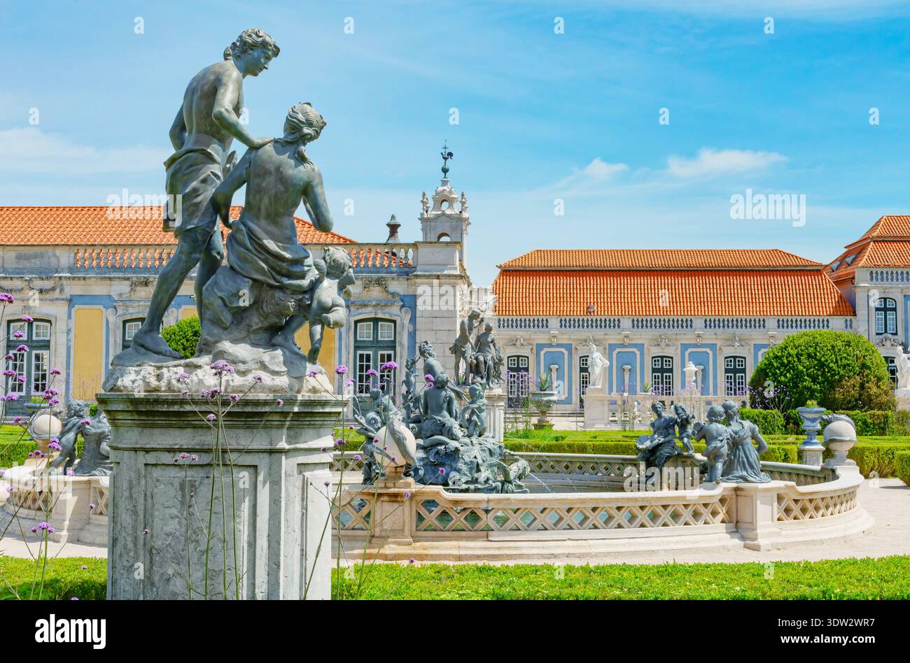 Palais National de Queluz, Queluz, Lisbonne, Portugal Banque D'Images