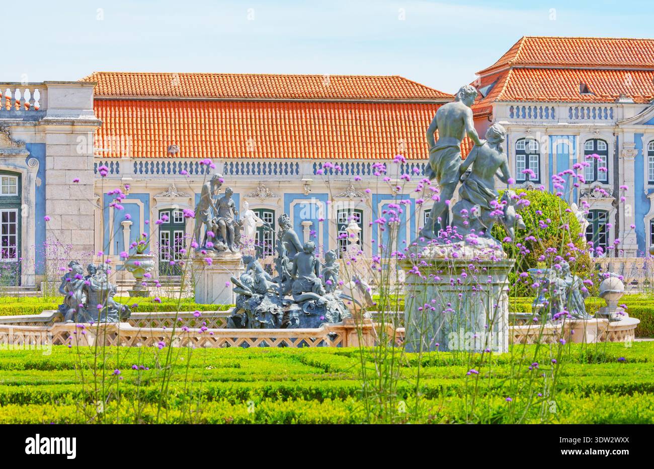 Palais National de Queluz, Queluz, Lisbonne, Portugal Banque D'Images