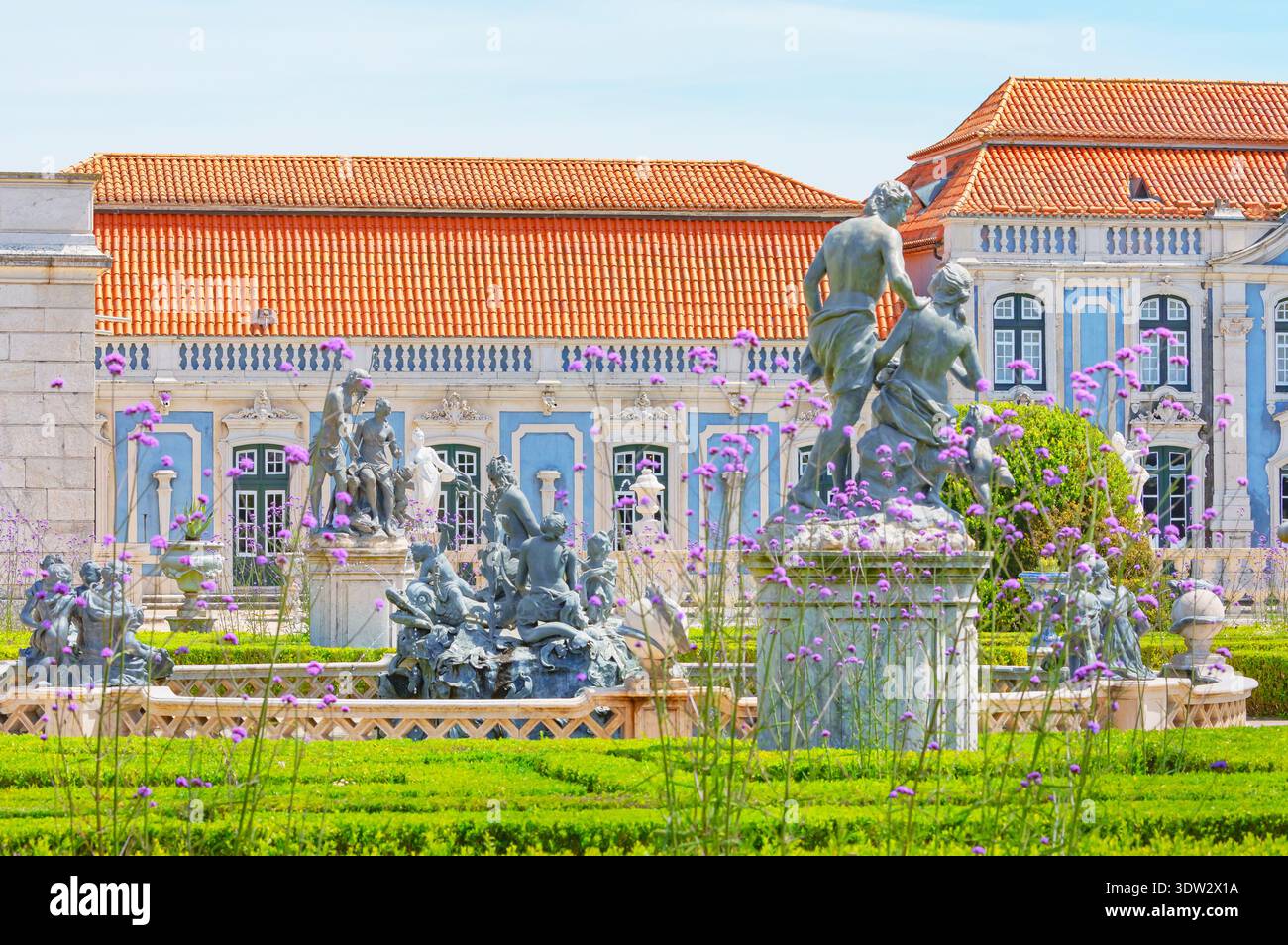 Palais National de Queluz, Queluz, Lisbonne, Portugal Banque D'Images