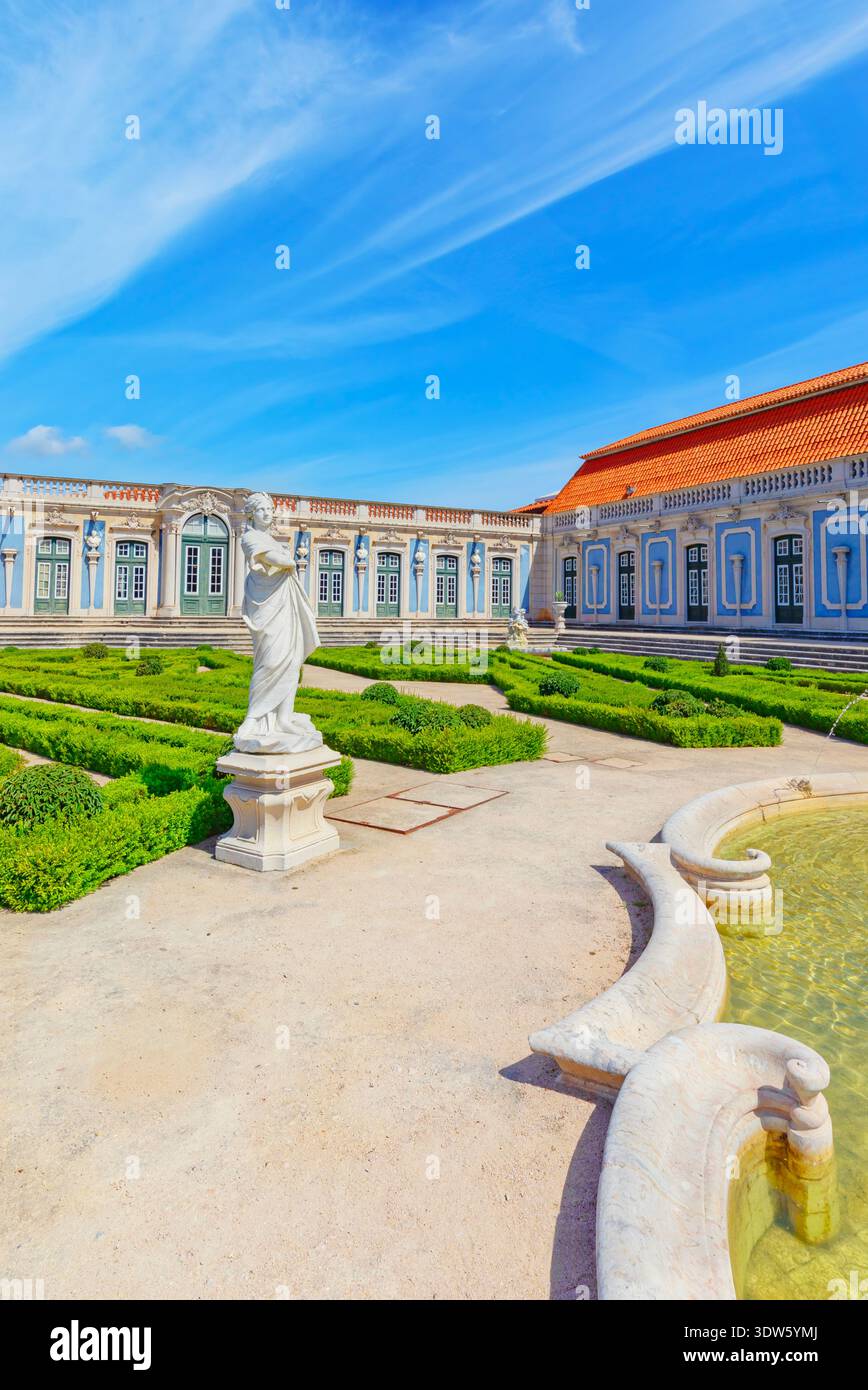 Palais National de Queluz, Queluz, Lisbonne, Portugal Banque D'Images