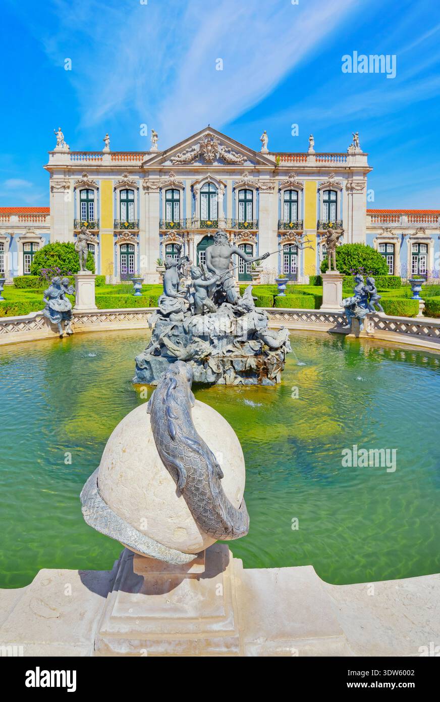 Palais National de Queluz, Queluz, Lisbonne, Portugal Banque D'Images