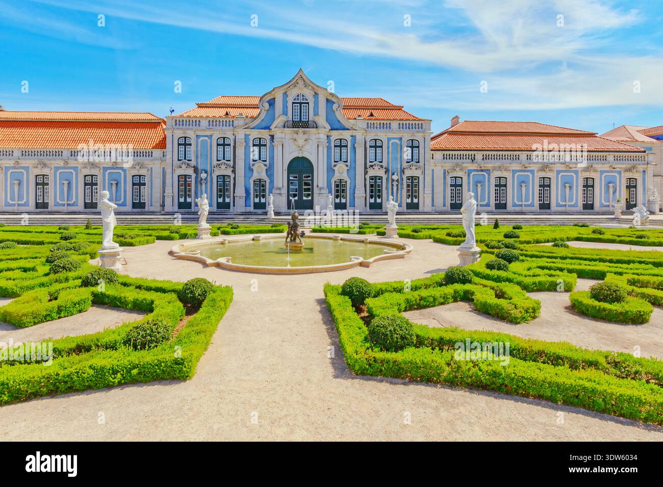 Palais National de Queluz, Queluz, Lisbonne, Portugal Banque D'Images