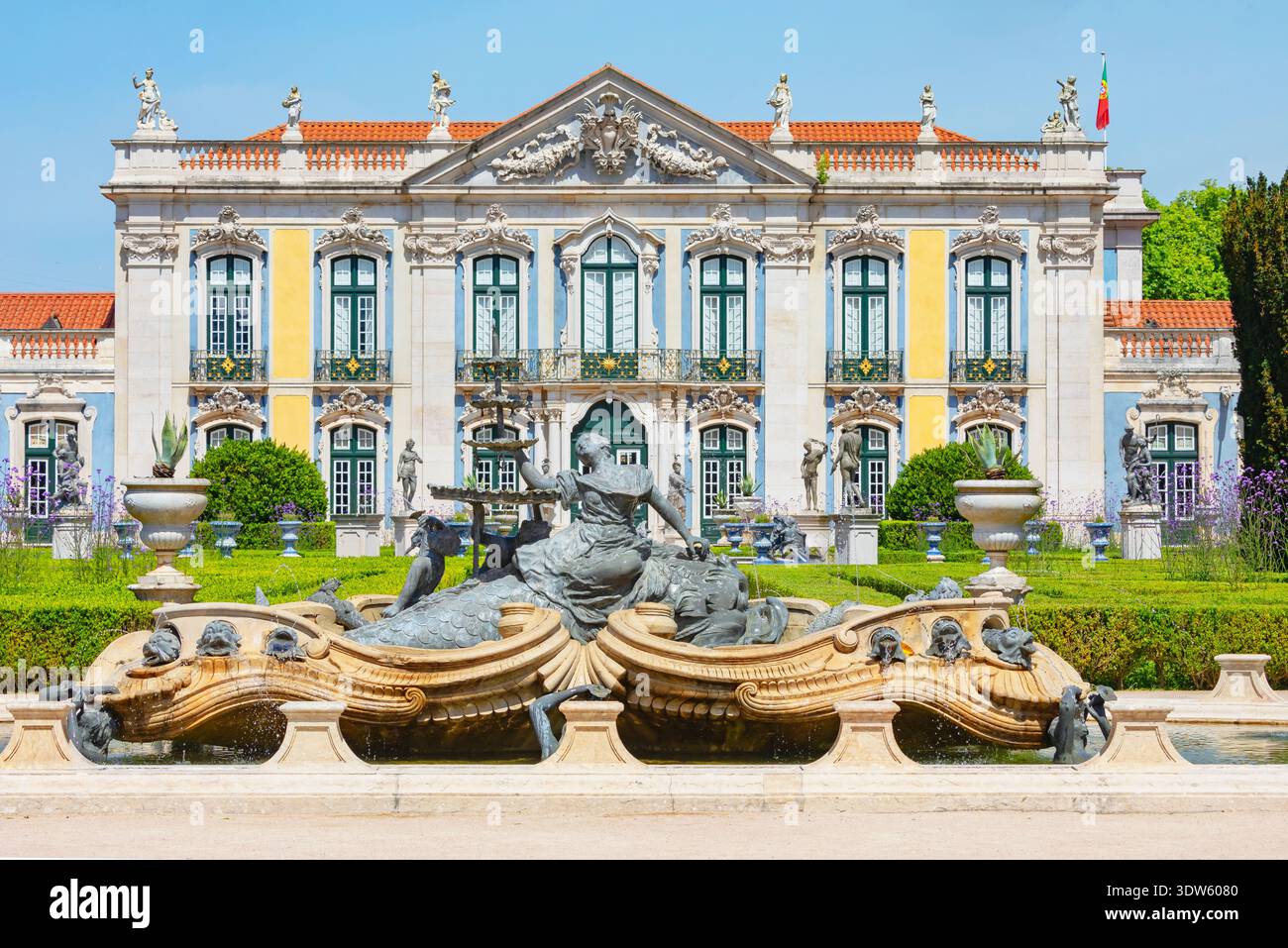 Palais National de Queluz, Queluz, Lisbonne, Portugal Banque D'Images