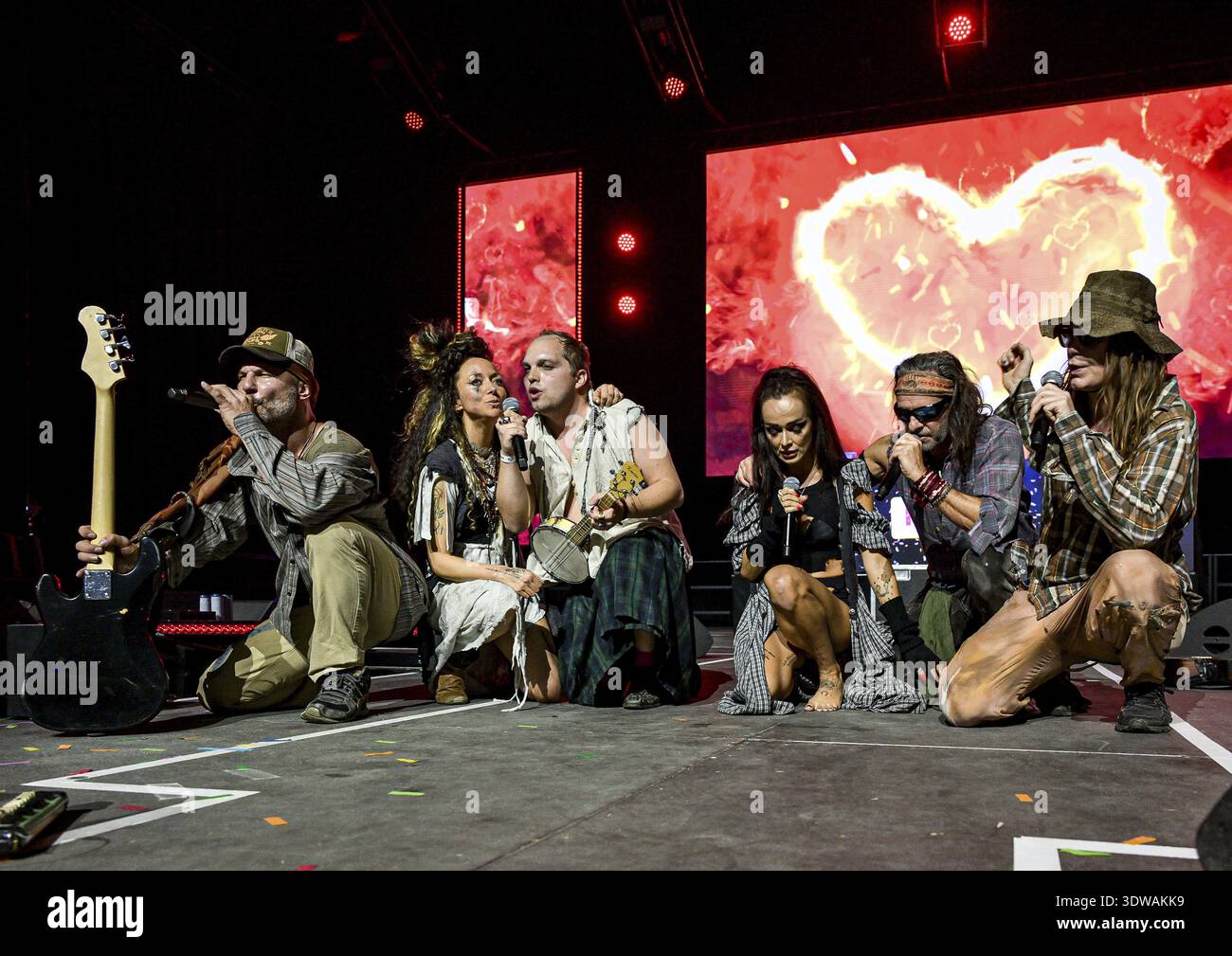 Rednex au Super Show des années 90 à l'Uber Arena Berlin Banque D'Images