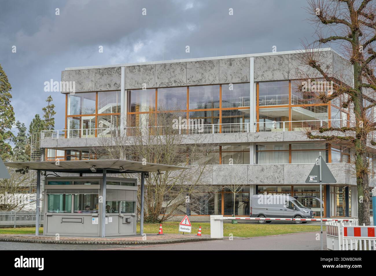 Bundesverfassungsgericht, Schloßbezirk, Karlsruhe, Baden-Württemberg, Deutschland Banque D'Images