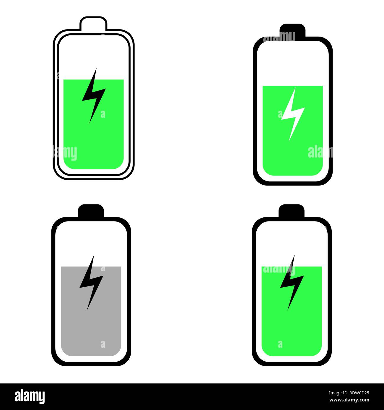 Illustration abstraite de Silhouette de charge de batterie, peut être utilisée pour les conceptions d'entreprise, les conceptions de présentation ou toutes les conceptions appropriées. Illustration de Vecteur