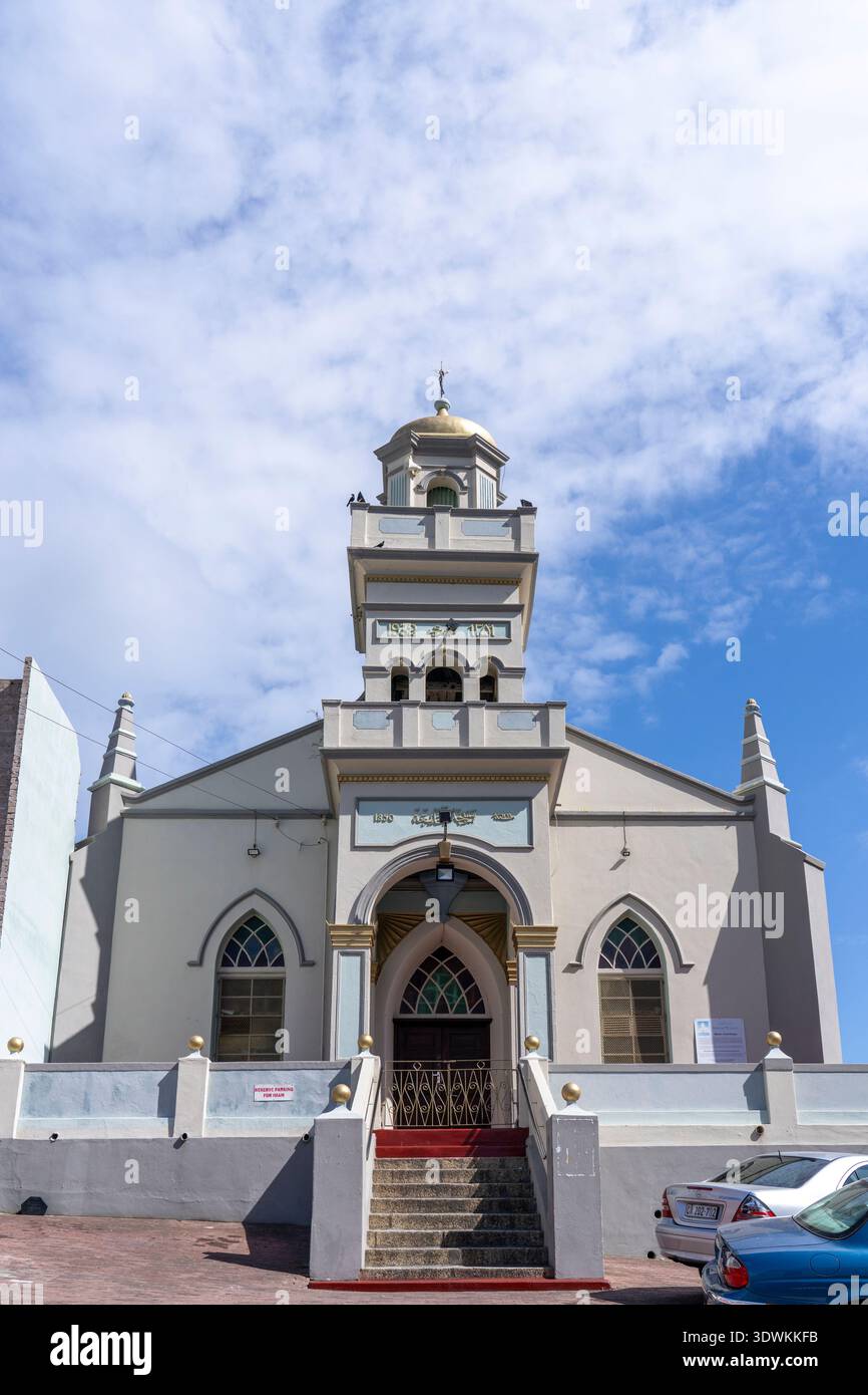 Mosquée Jameah sur Chiappini Street à Bo Kaap, le cap, Afrique du Sud Banque D'Images