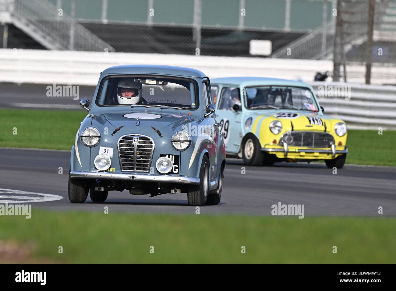 Mike Thorne, Austin A30, 2026 a vu la 70ème course du Trophée Pomeroy, il a commencé en 1952, il dispose de voitures de toutes les époques et de tous les types, c'est la vint Banque D'Images