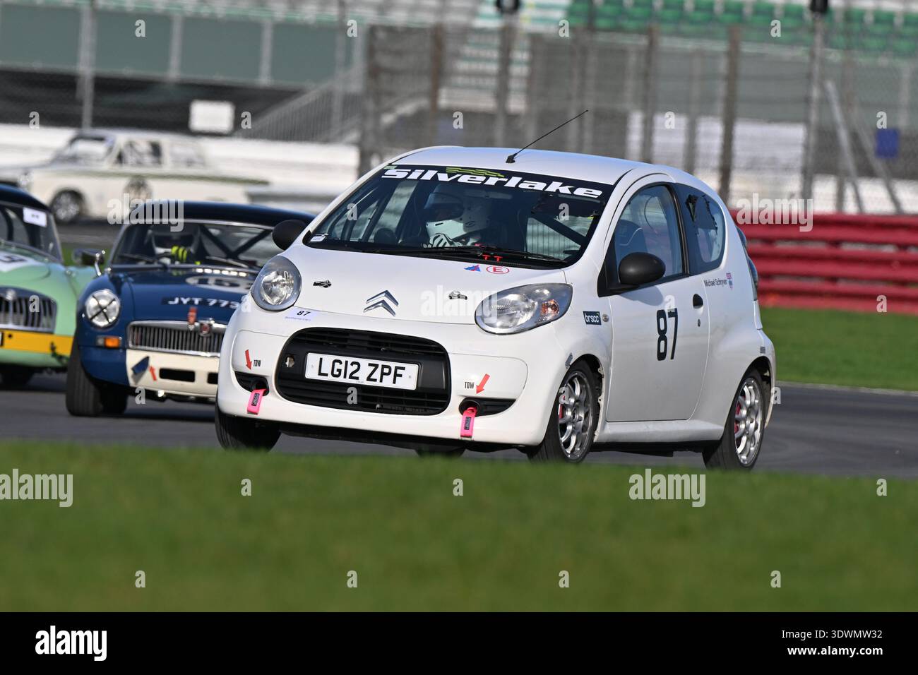 Benjamin Atkinson, Citroën C1, 2026 a vu la 70ème course du Trophée Pomeroy, il a commencé en 1952, il dispose de voitures de toutes les époques et types, il est th Banque D'Images