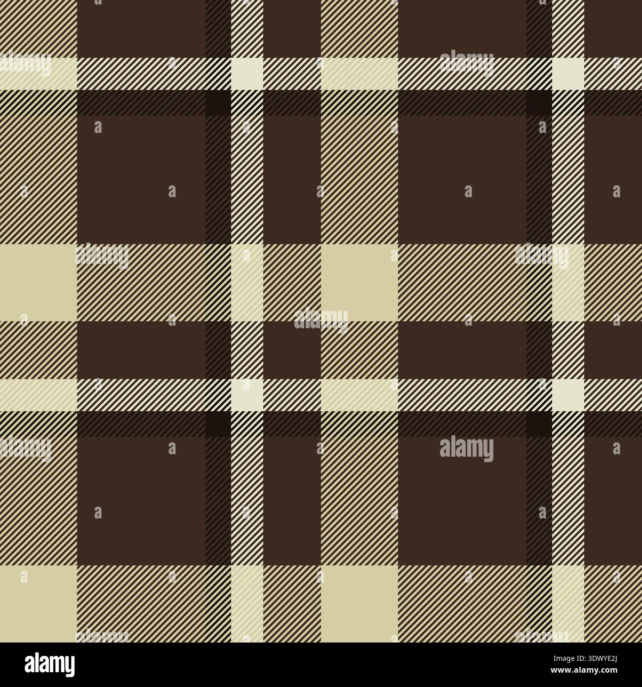 Imprimer tissu à carreaux sans couture, contrôle de texture tartan doux. Vecteur de motif de fond textile croisé dans la palette de couleurs claires et sombres. Illustration de Vecteur