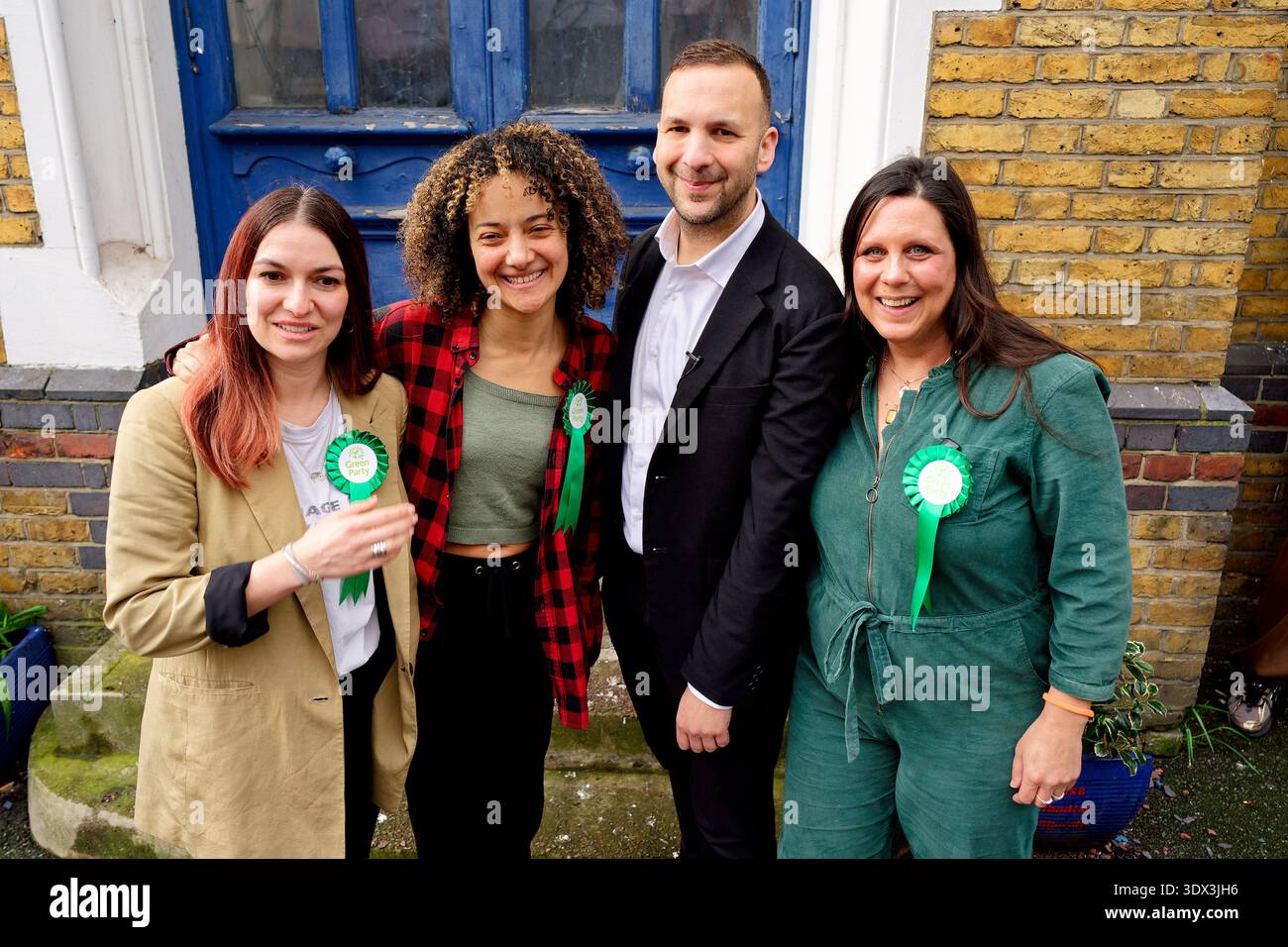 Zack Polanski à une réunion du Parti Vert 2026 Banque D'Images