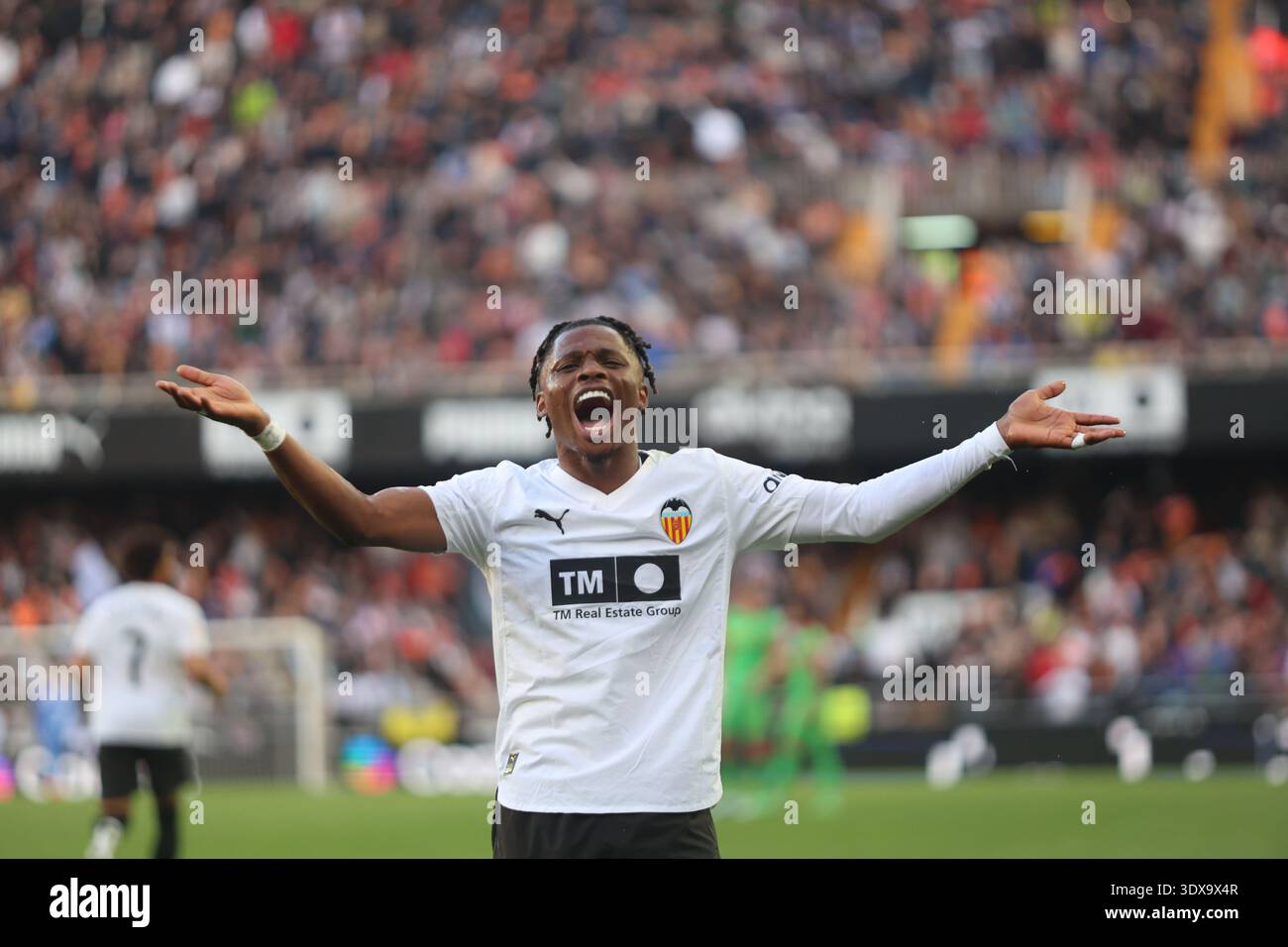 Largie Ramazini de Valencia CF Banque D'Images