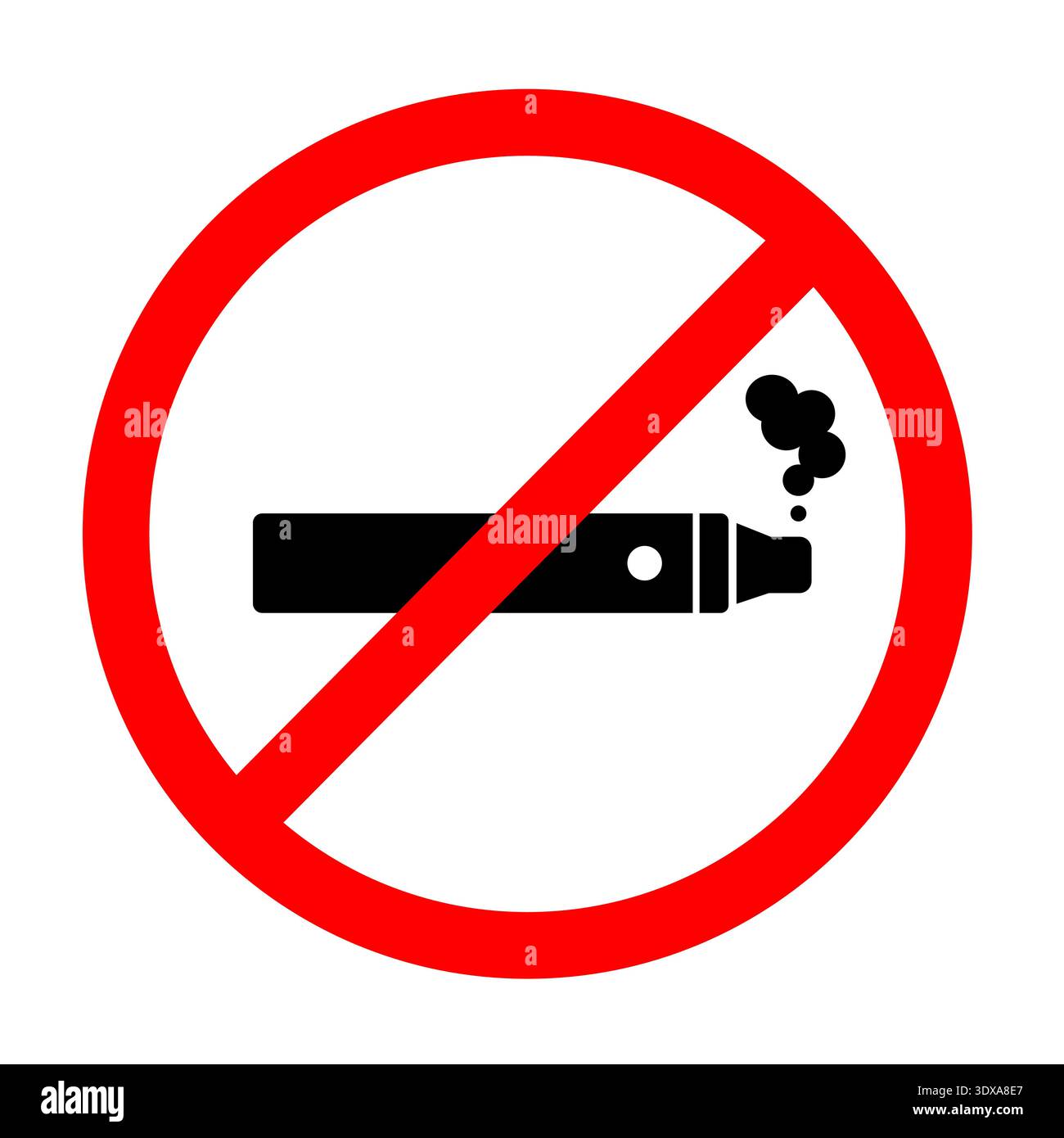 Cercle de vapotage Banque d'images vectorielles