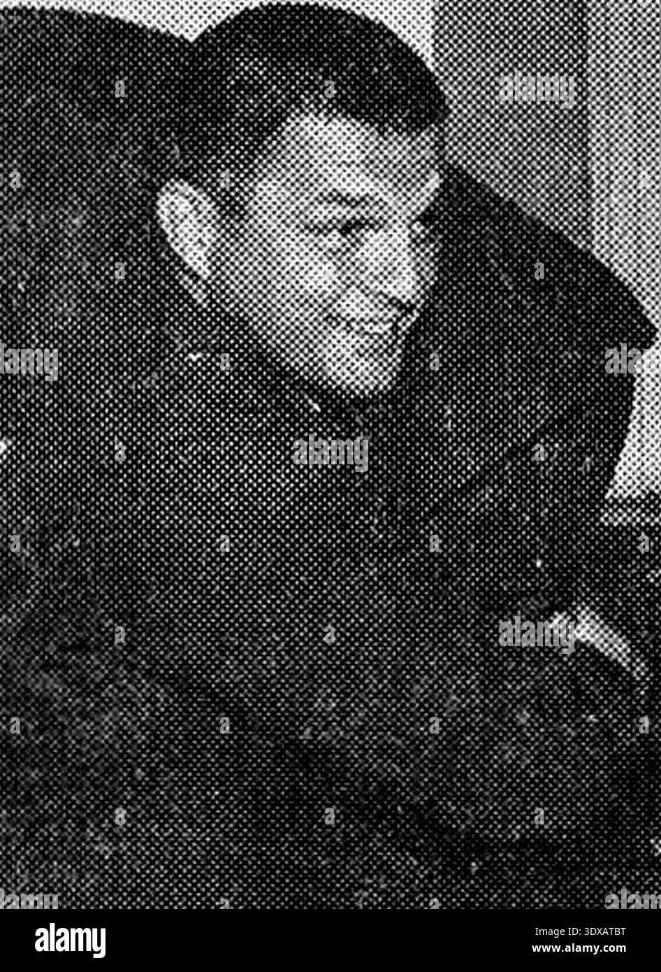 Paul Wiggin 1962 (recadré). Banque D'Images
