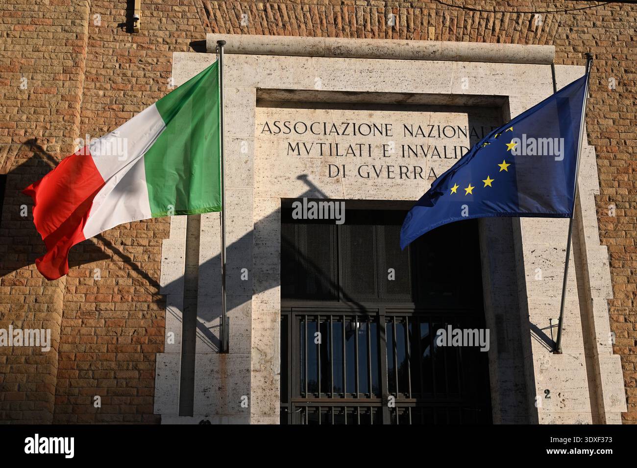 Rome, Italie - 2 novembre 2024 : bâtiment du Bureau du Procureur général de la République italienne à Rome Banque D'Images