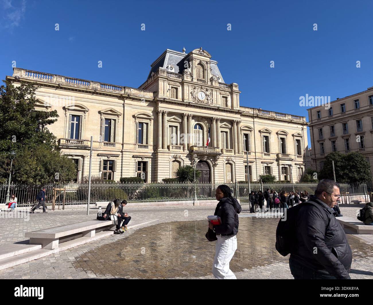 La place de la Prefecture,Montpellier,Herault,France Photo Stock - Alamy
