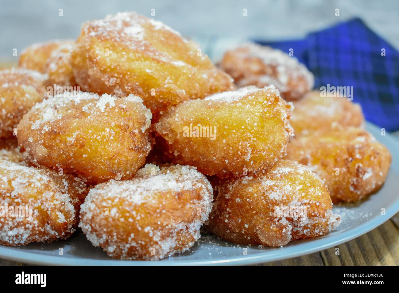 Buñuelos Venezolanos (beignets de manioc) Banque D'Images