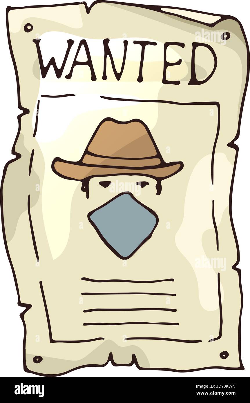 Je voulais un dessin d'affiche. Fouille criminelle. Icône de sécurité Illustration de Vecteur