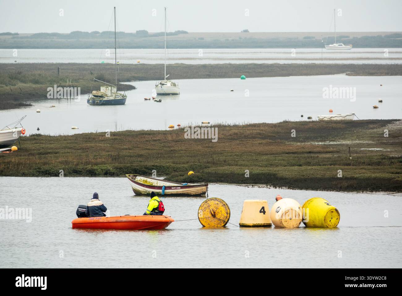 Blakeney Sailing Club Banque D'Images
