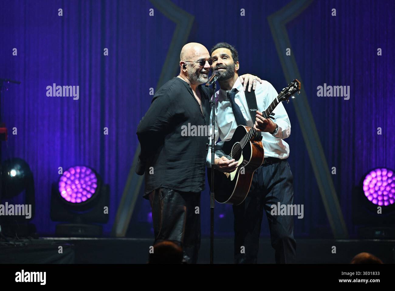 Ycare, Pascal Obispo se produit à l'Olympia à Paris, France le 7 mars 2026. Photo Christophe Meng/ABACAPRESS.COM Banque D'Images