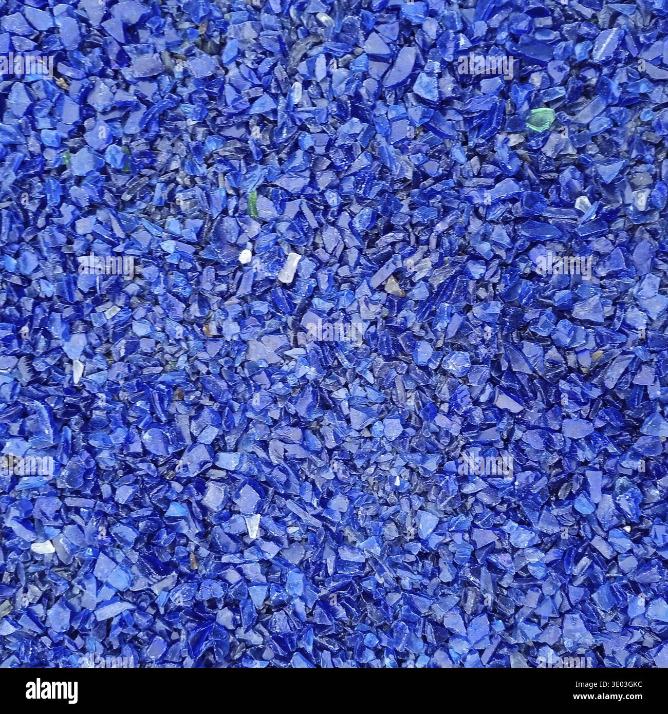 La couleur bleue, associée à l'harmonie, au froid, à l'infini et à la tristesse Banque D'Images