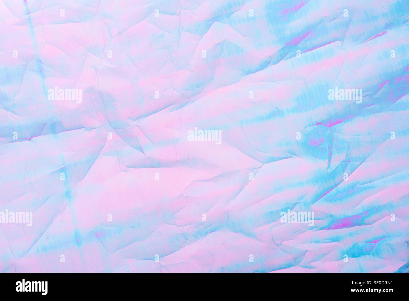 Un fond abstrait avec des teintes pastel de rose et de bleu Banque D'Images