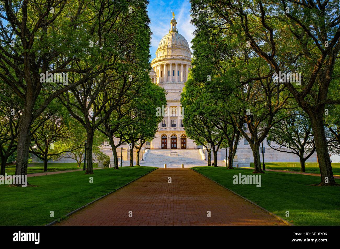 Rhode Island State House à Providence Banque D'Images