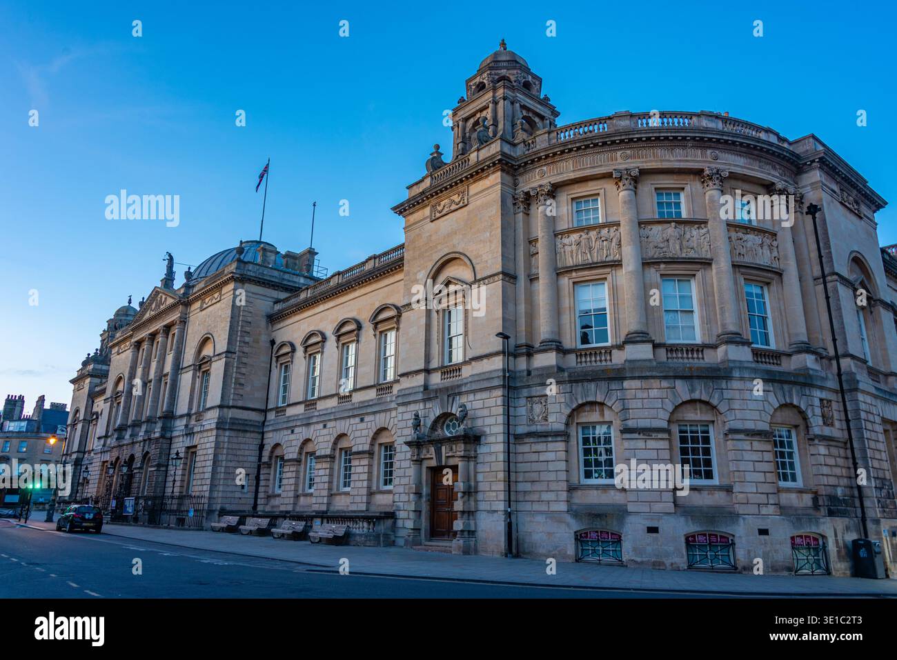 Bath North East Somerset Council in England.IMAGE Banque D'Images