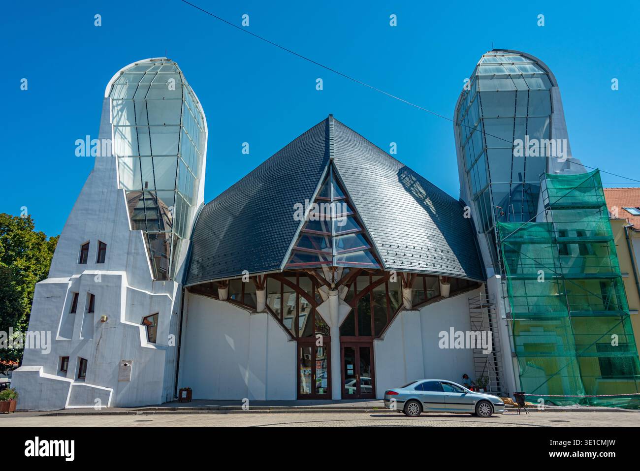 Centre culturel et communautaire de la Maison de l'oignon à Mako, Hongrie.IMAGE Banque D'Images