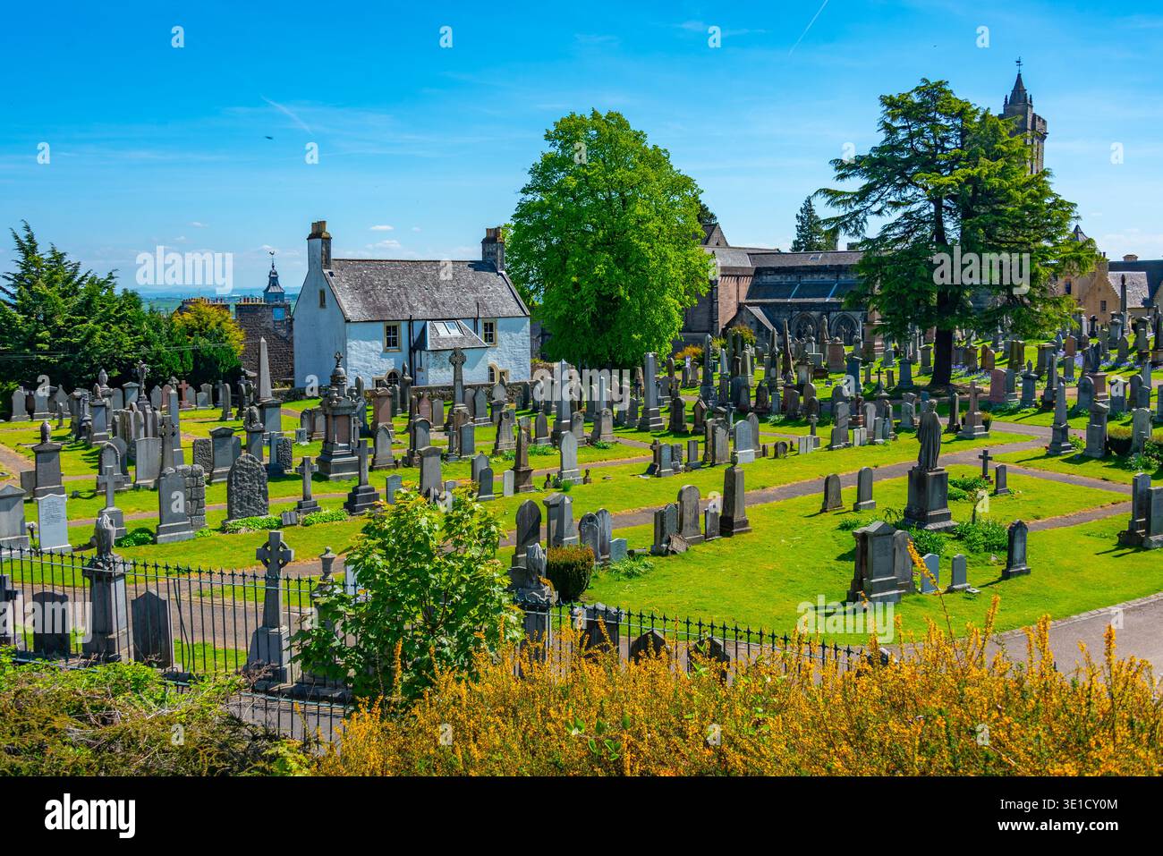 Le cimetière de la vieille ville à Stirling, Scotland.IMAGE Banque D'Images