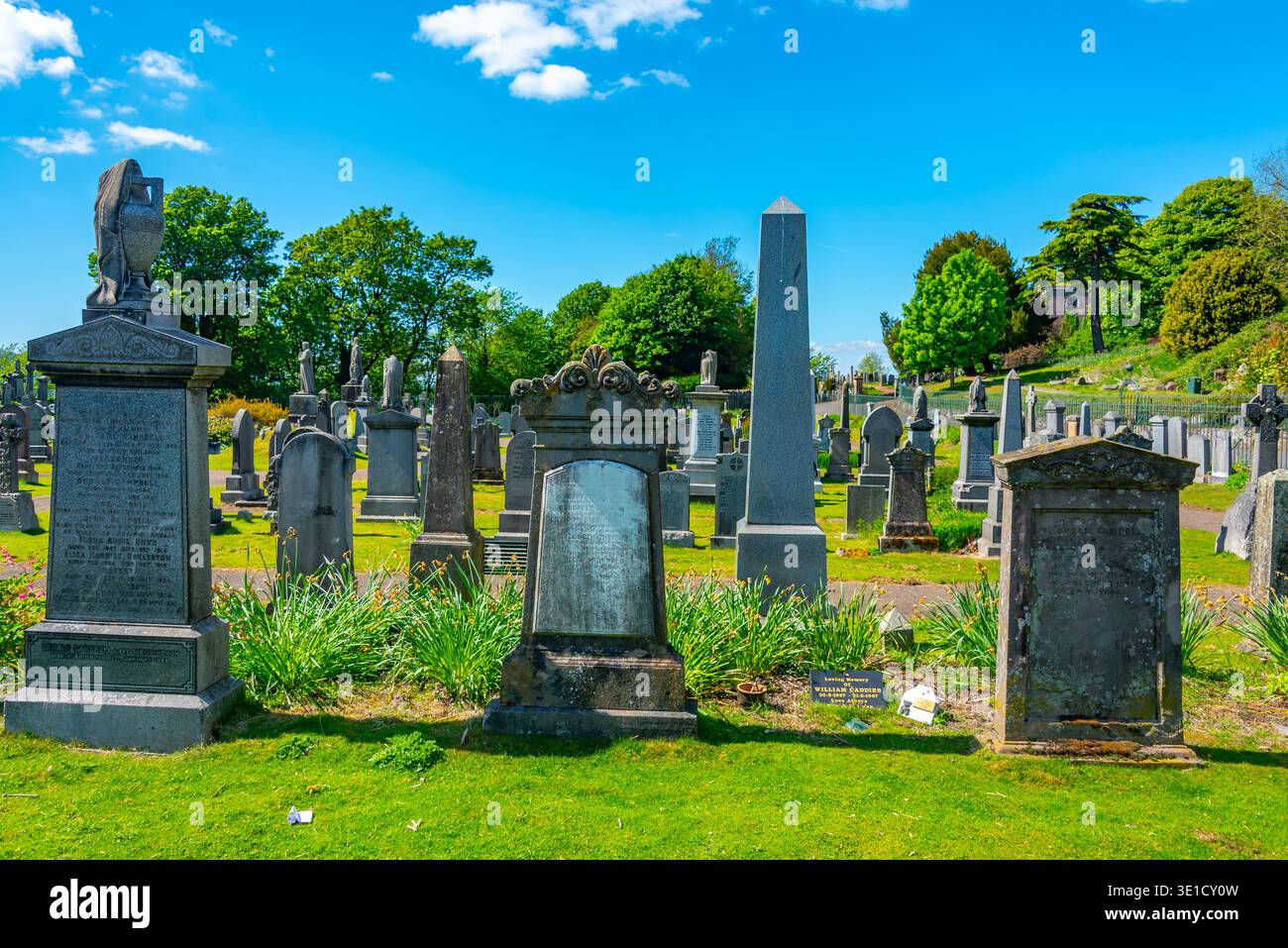 Le cimetière de la vieille ville à Stirling, Scotland.IMAGE Banque D'Images