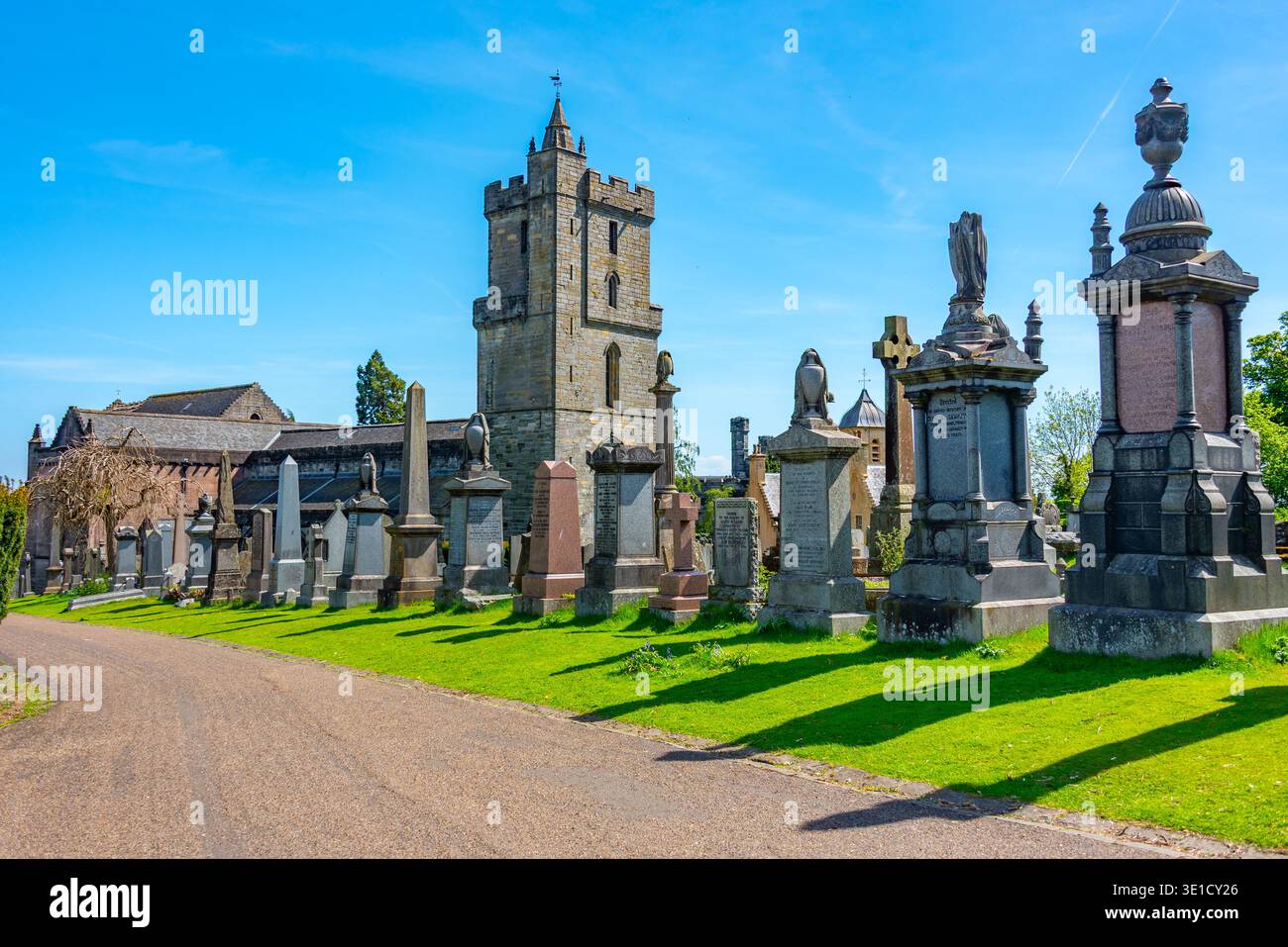 Le cimetière de la vieille ville à Stirling, Scotland.IMAGE Banque D'Images