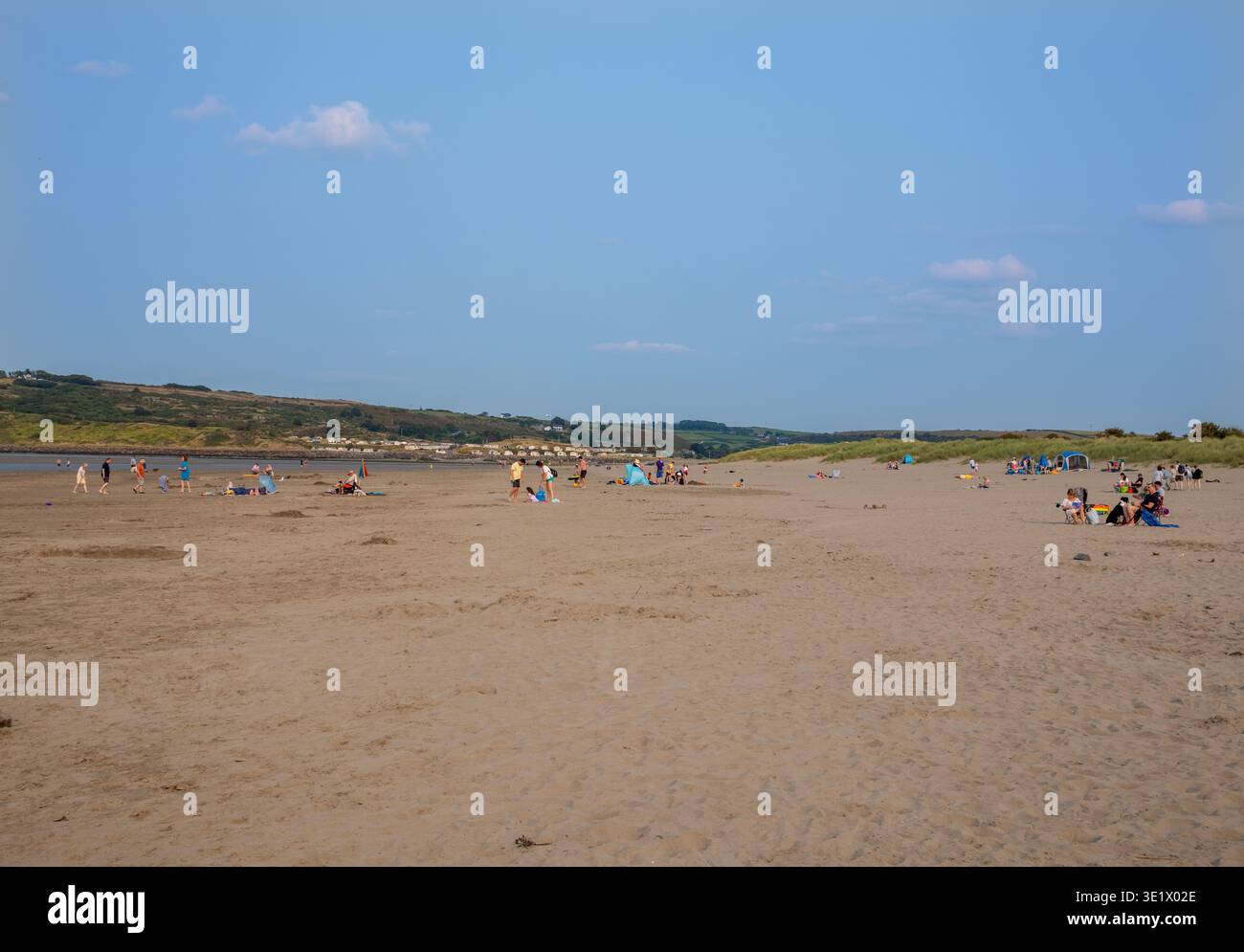 Poppit Sands Beach dans le Pembrokeshire West Wales Banque D'Images