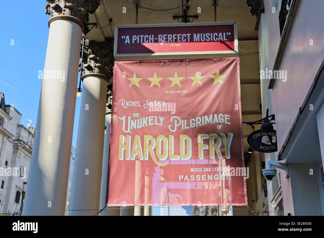 Le pèlerinage improbable de Harold Fry au Theatre Royal Haymarket London West End UK 18 mars 2026 Banque D'Images