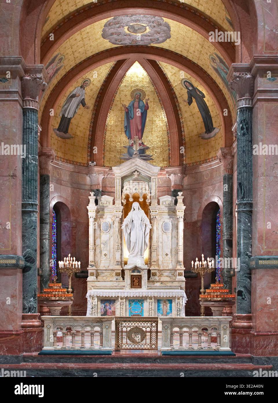 Sanctuaire de la Médaille Miraculeuse Philadelphie PA USA Banque D'Images