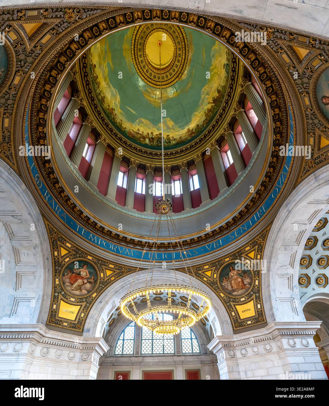 Historique Providence Rhode Island Banque D'Images