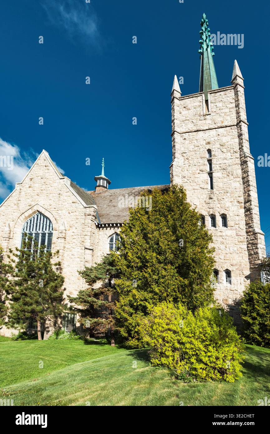 Église unie Trinity à Thunder Bay, Ontario, Canada Banque D'Images