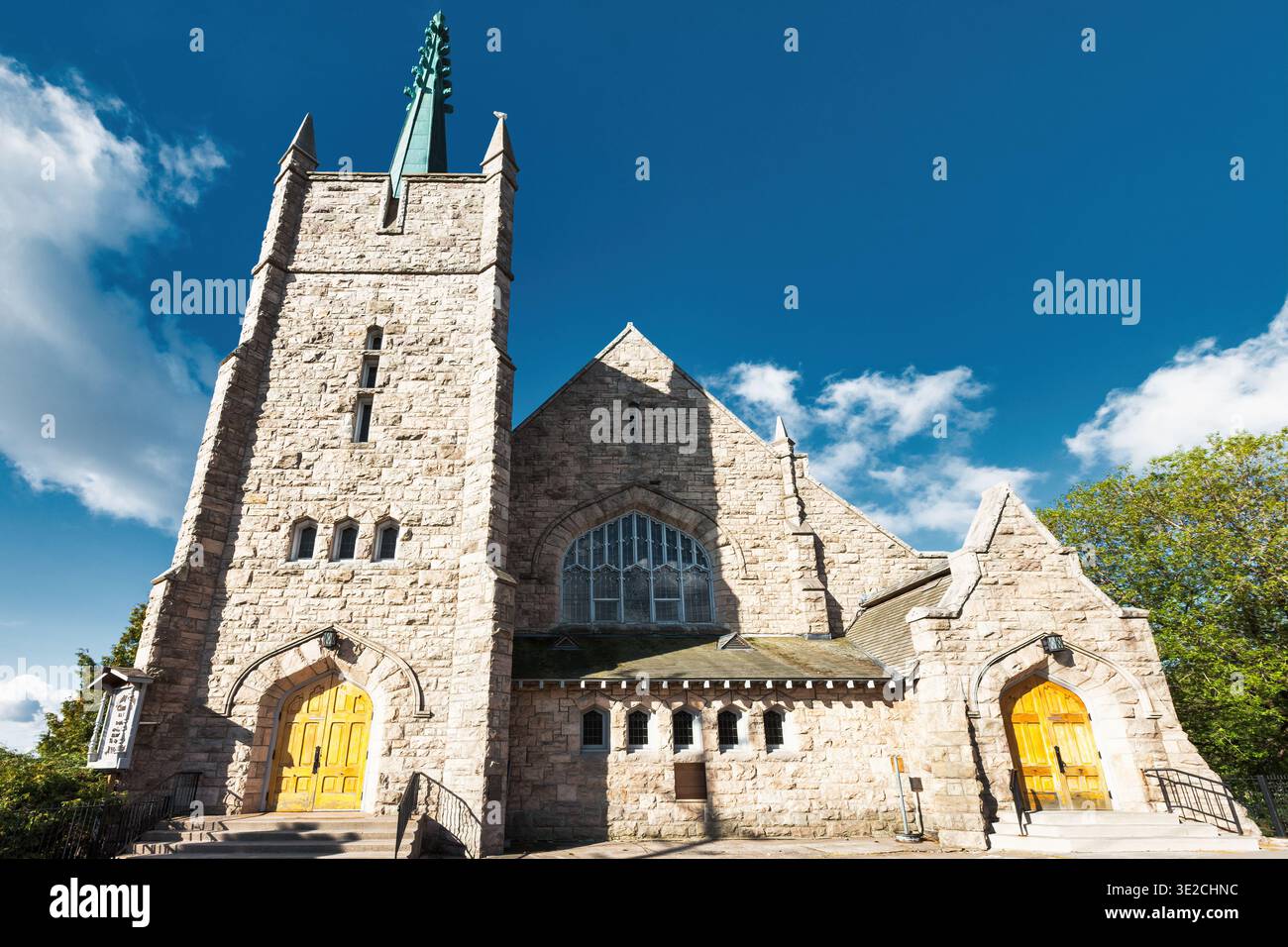 Église unie Trinity à Thunder Bay, Ontario, Canada Banque D'Images