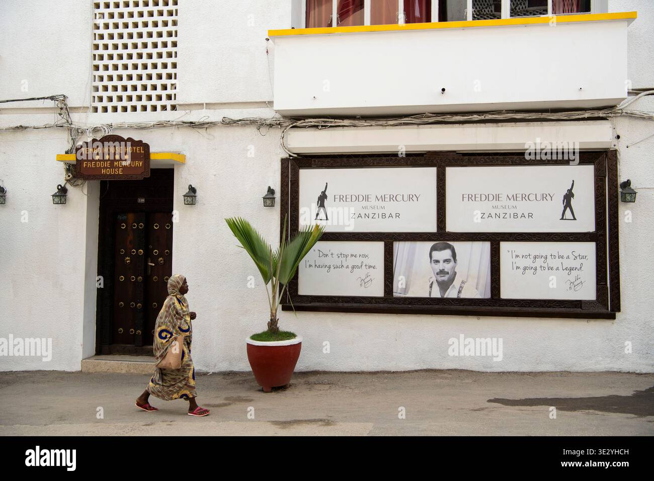 Musée Freddie Mercury, Stone Town, Zanzibar, Tanzanie Banque D'Images