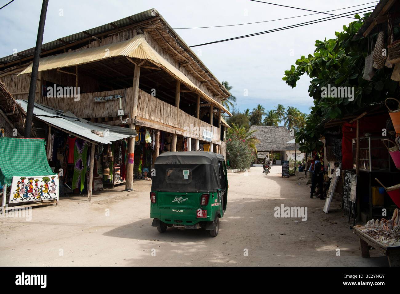 Village de Paje, Zanzibar Banque D'Images